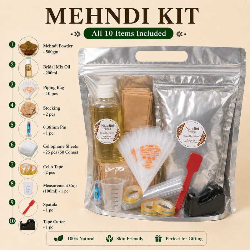 Professional Henna Kit (500gm)