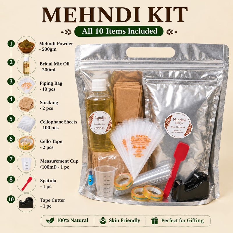 Professional Henna Kit (500gm)