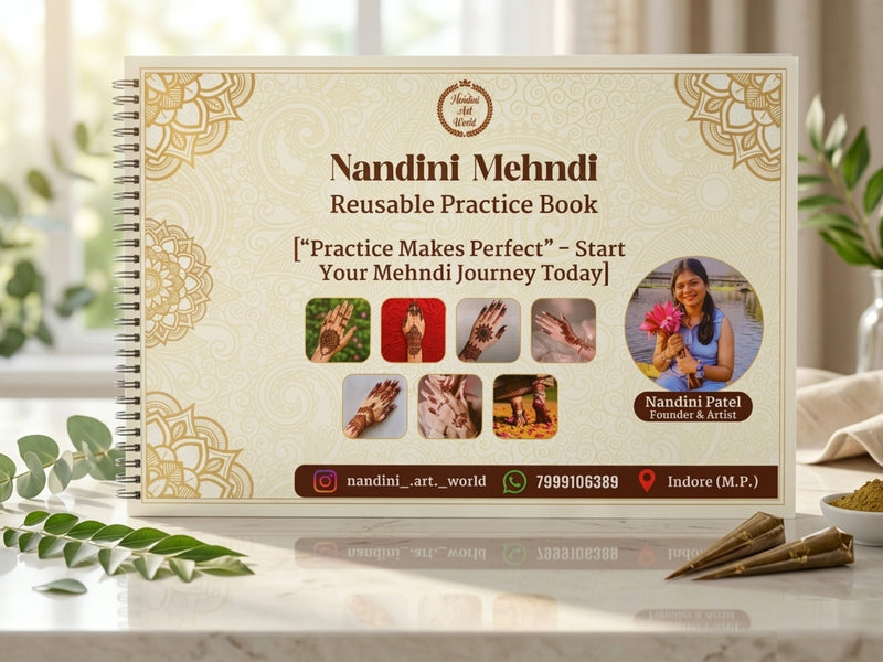 Mehndi Practice Book