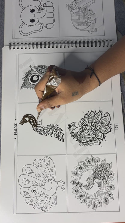 Combo - Mehndi Book +kit +Classes +Certificate